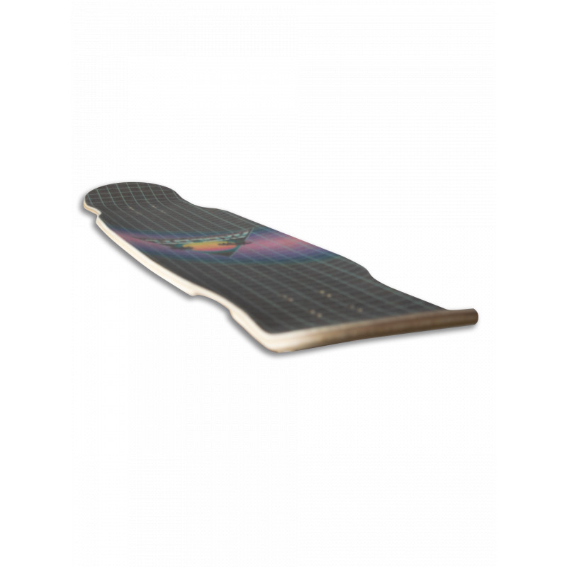 Timber Axolotl Retrowave Edition Longboard Deck