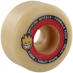 Spitfire Formula Four Tablets Natural 101DU 53mm Skateboard Wheels