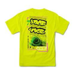 Primitive X Vice Program T-Shirt Safety Green