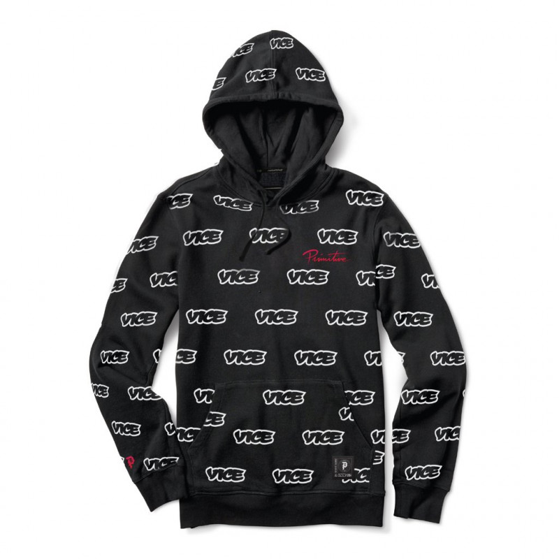 Primitive X Vice Nuevo Hoodie Black