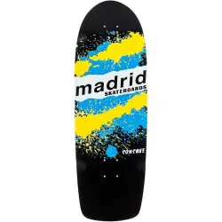 Madrid Marty Explosion Black 29” Old School Skateboard Deck