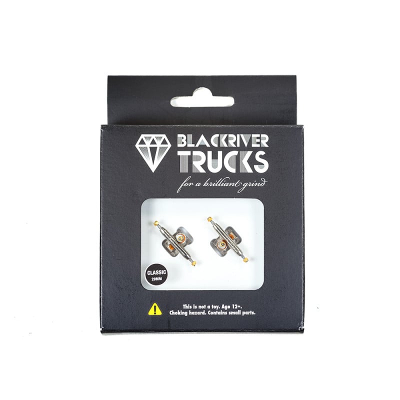 Blackriver Fingerboard Trucks 2.0 Super silver 29