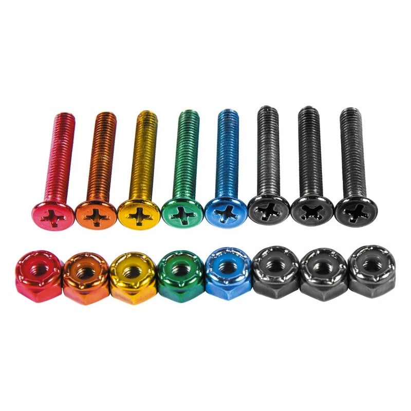 Enjoi Colorful Little Buddies 7/8 Nuts and Bolts