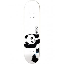 Enjoi Whitey Panda Logo Wide R7 8.25" Skateboard Deck