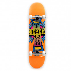Dogtown Street Cross Logo Neon Orange/ Neon Cross 7.3" - Complete