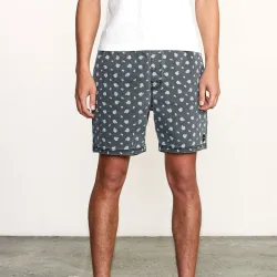 RVCA Escape Print Elastic Shorts