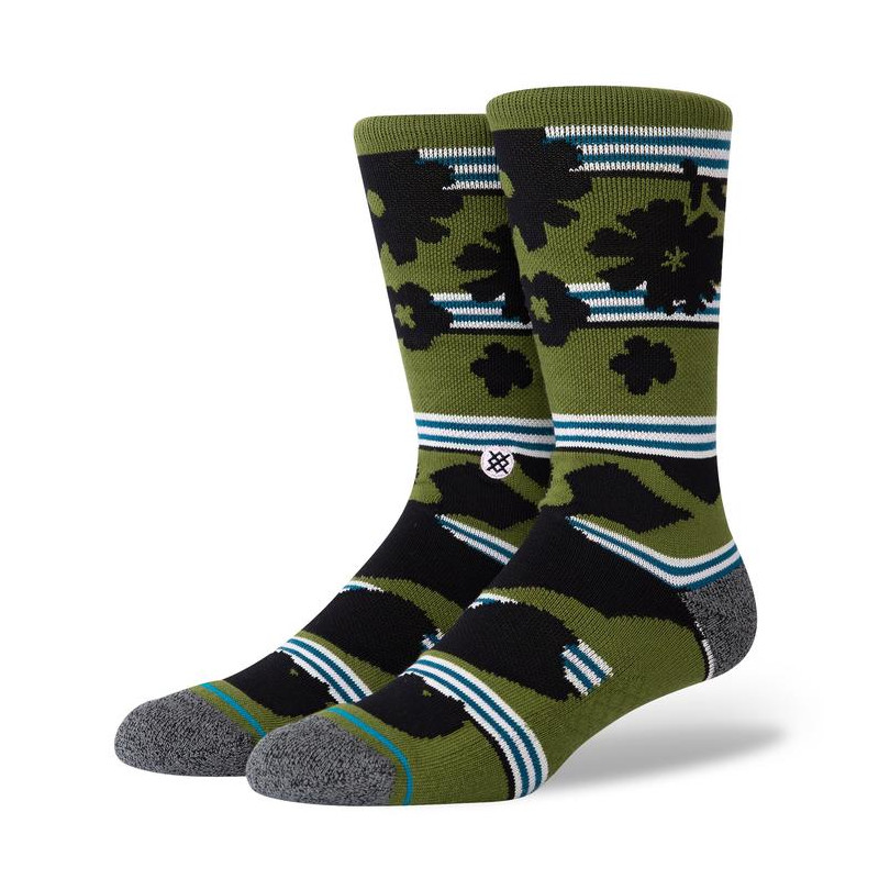 Stance Lifestyle Berner Socks Green