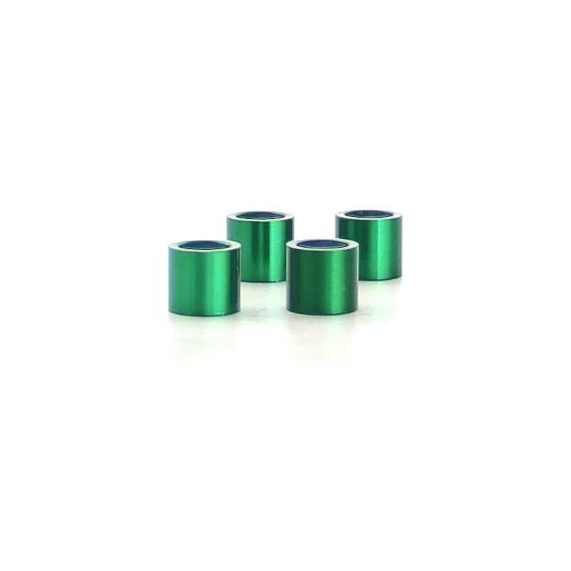 Alu Precision Spacers (10x8mm) Set of 4