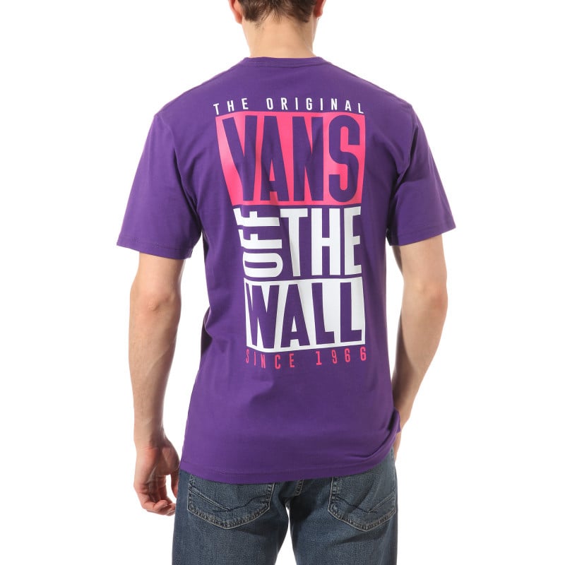 t shirt vans violet