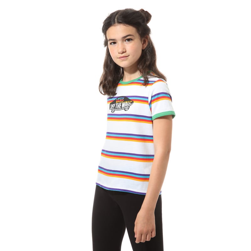 Vans Off The Wall Kids Stripe T-Shirt