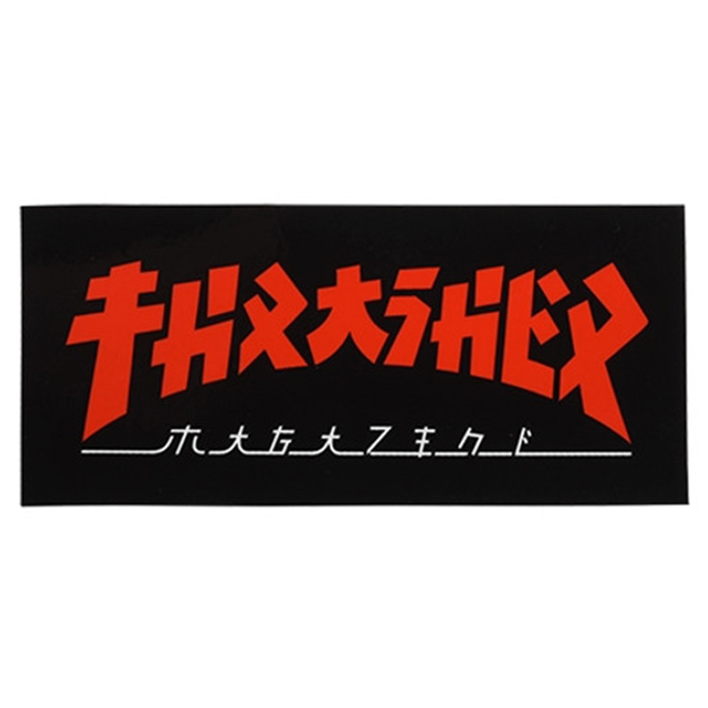 Thrasher Godzilla Rectangle Sticker