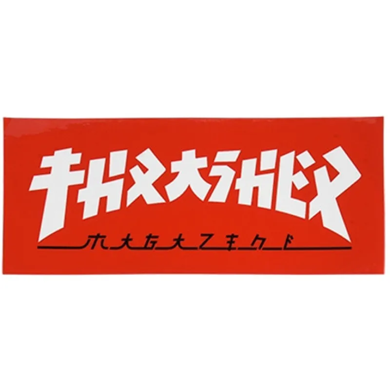 Thrasher Godzilla Rectangle Sticker