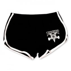 Thrasher Skategoat Girls Night Shorts Black/White