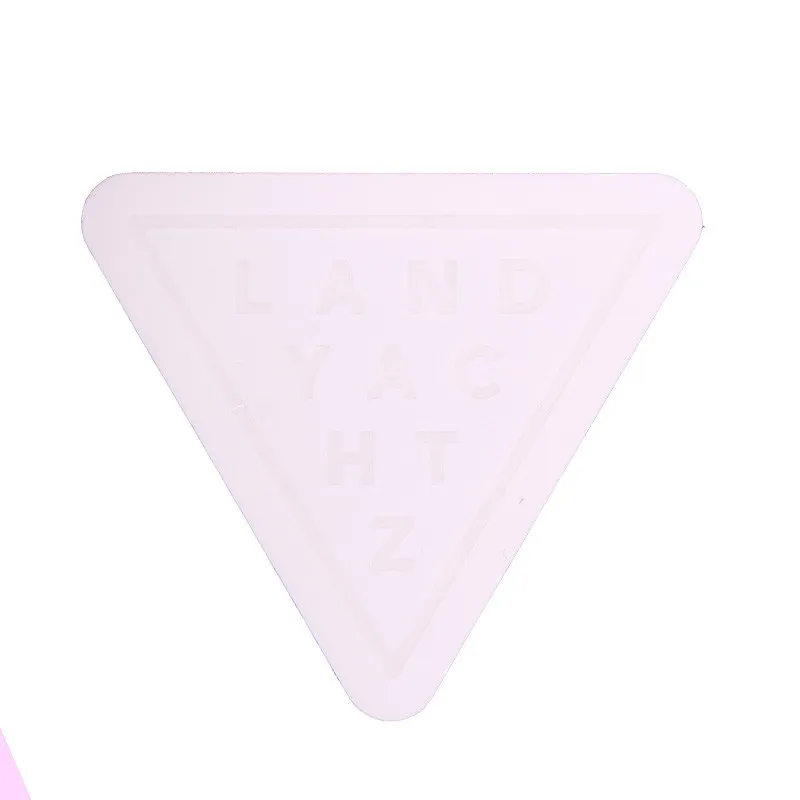 Landyachtz Triangle Small Sticker White