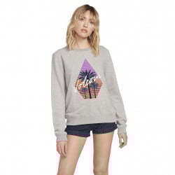 Volcom Sound Check Women Fleece Crewneck