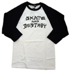 Thrasher Skate and Destroy Raglan