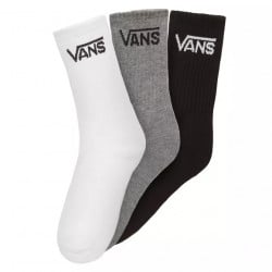 Vans Classic Crew Kids Socks (1-6, 3pk)