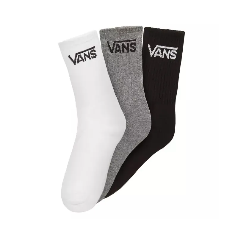 Vans Classic Crew Kids Socks (1-6, 3pk)