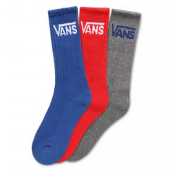 Vans Classic Crew Kids Socks (1-6, 3pk)