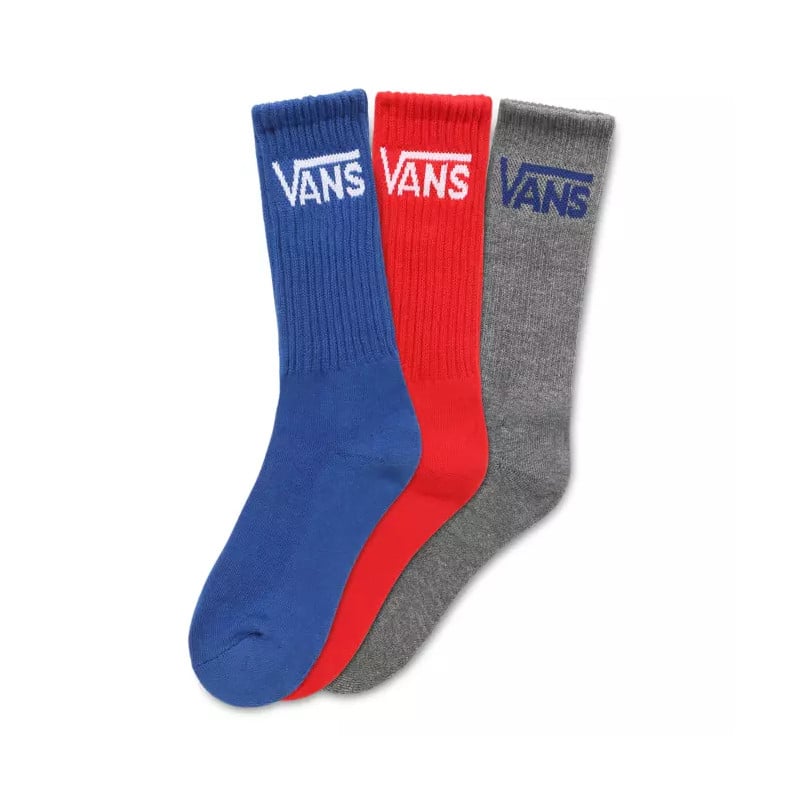 Vans Classic Crew Kids Socks (1-6, 3pk)