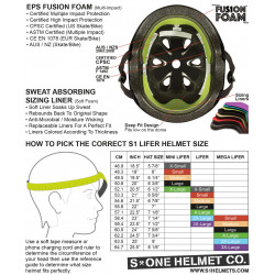 S-One Retro Lifer Glitter Casco 