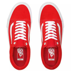 Vans Old Skool Pro (Suede) Red/White Schoenen