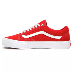 Vans Old Skool Pro (Suede) Red/White Schoenen