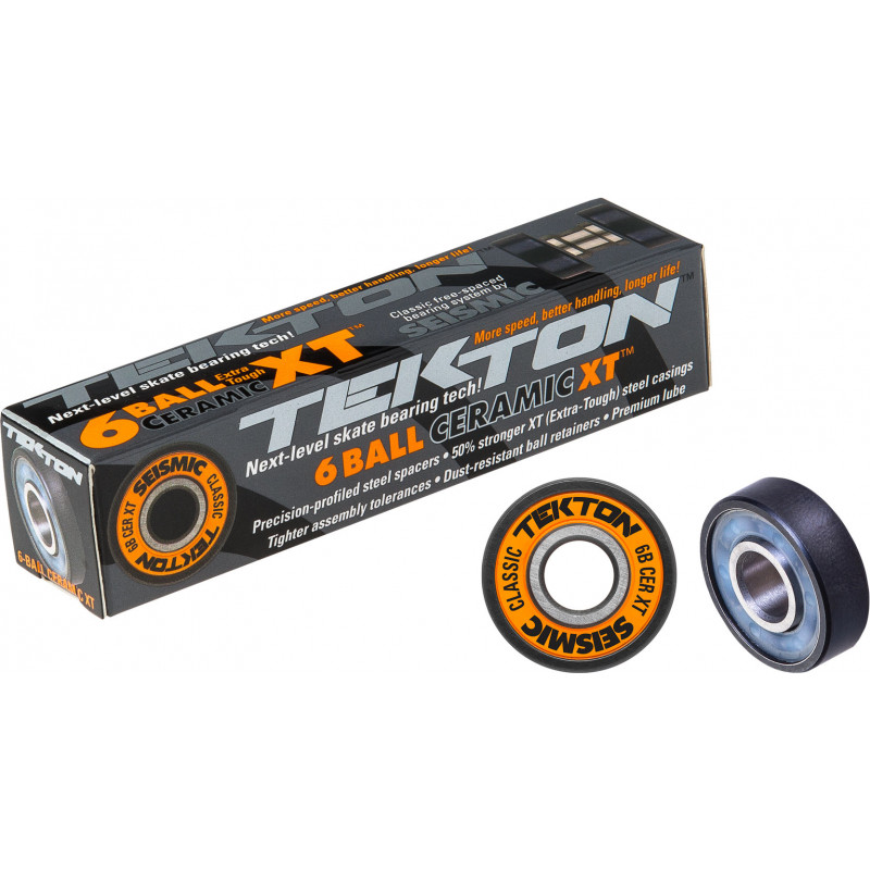 Seismic Tekton 6-Ball Ceramic XT Classic Bearings Seismic Tekton 6-Ball Ceramic XT Classic Bearings