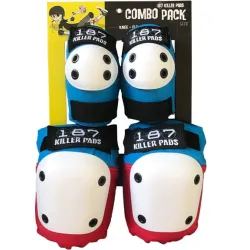187 Knee And Elbow Pads Combo Pack