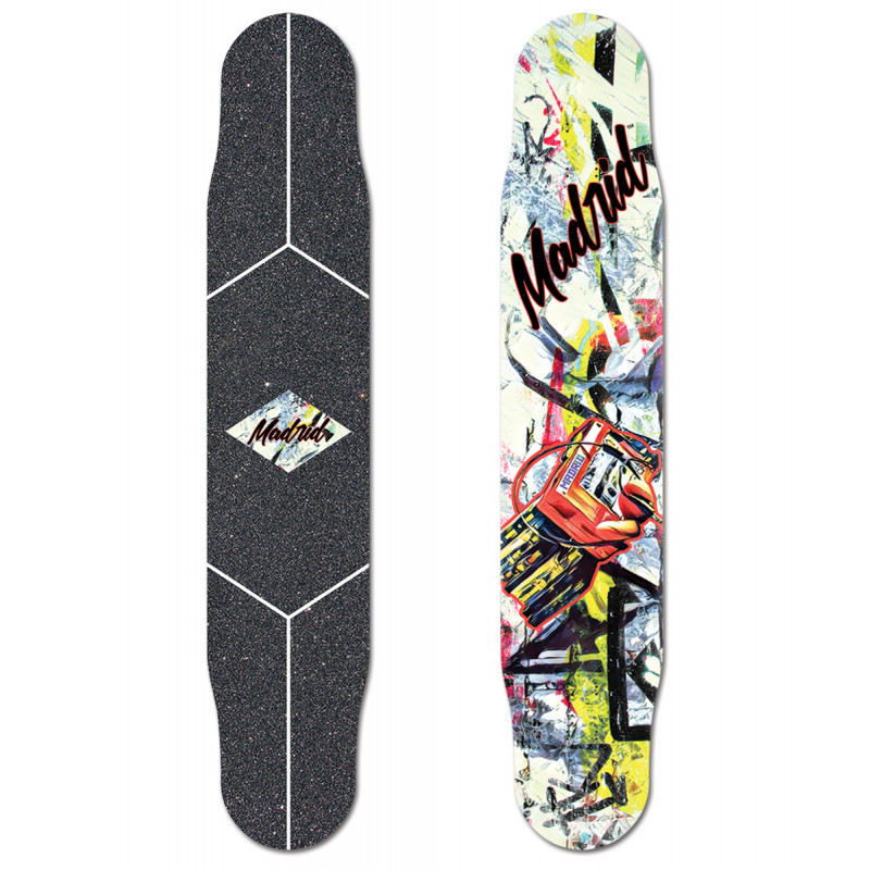 Madrid Fiberglass Pole 46" Walkman Longboard Deck