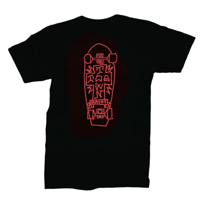 Dogtown Mark Gonzales Art 2 T-Shirt Black/Red Dogtown Mark Gonzales Art 2 T-Shirt Black/Red