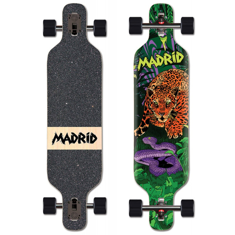 Madrid Trance Drop Through Jaguar 40” Longboard Complete