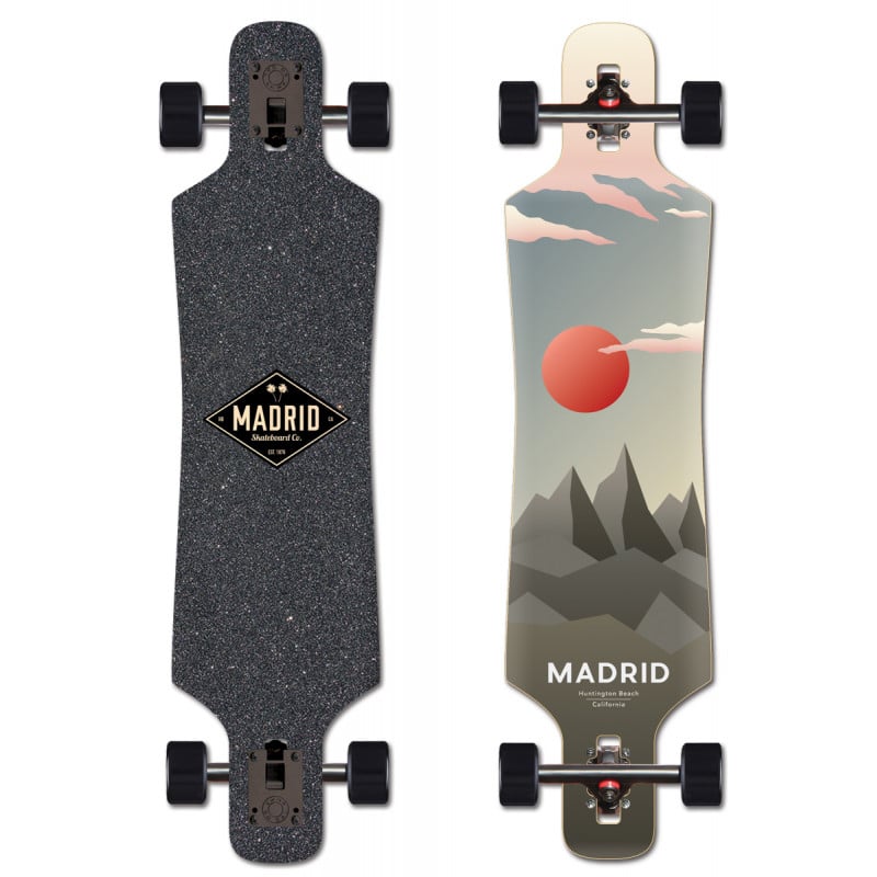 Madrid Spade Drop Through Luna 39” Longboard Complete