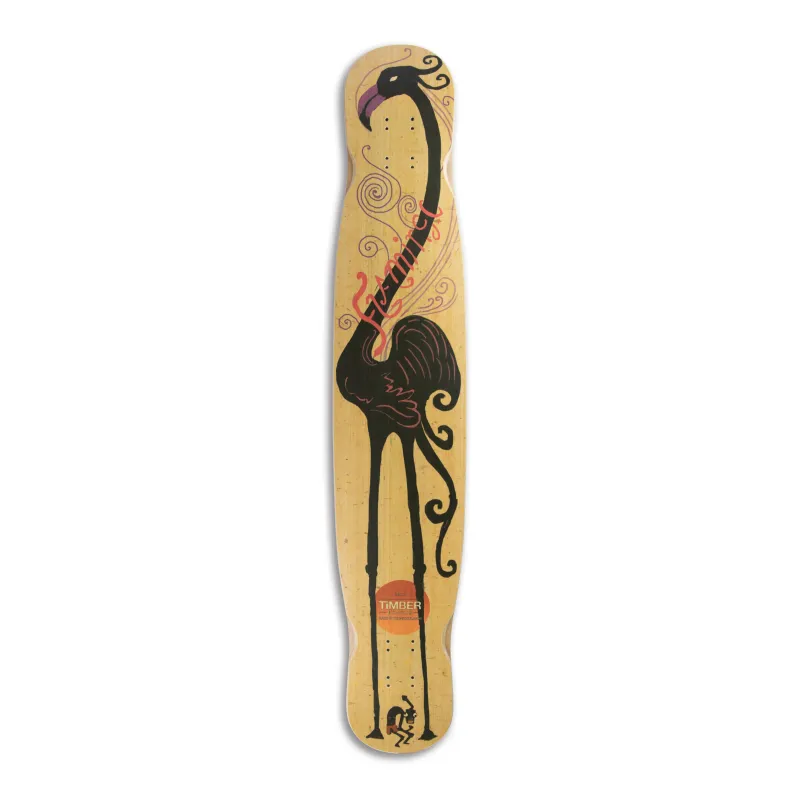 Timber Flamingo V3 48" Longboard Complete