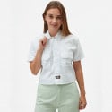 Dickies Silver Grove Women's Cropped Shirt White