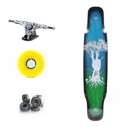 Jet Wild Thing Hippy Tree 45" - Longboard Complete