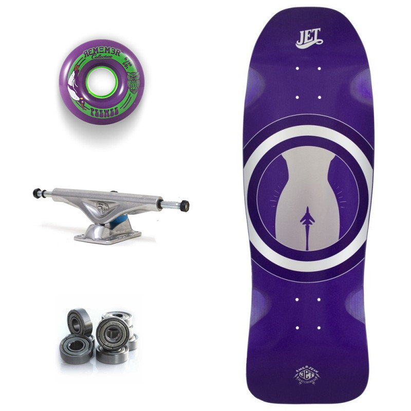 Jet OverKill Revival 31" JetGirl - Old School Skateboard Complete Jet OverKill Revival 31" JetGirl - Old School Skateboard Complete
