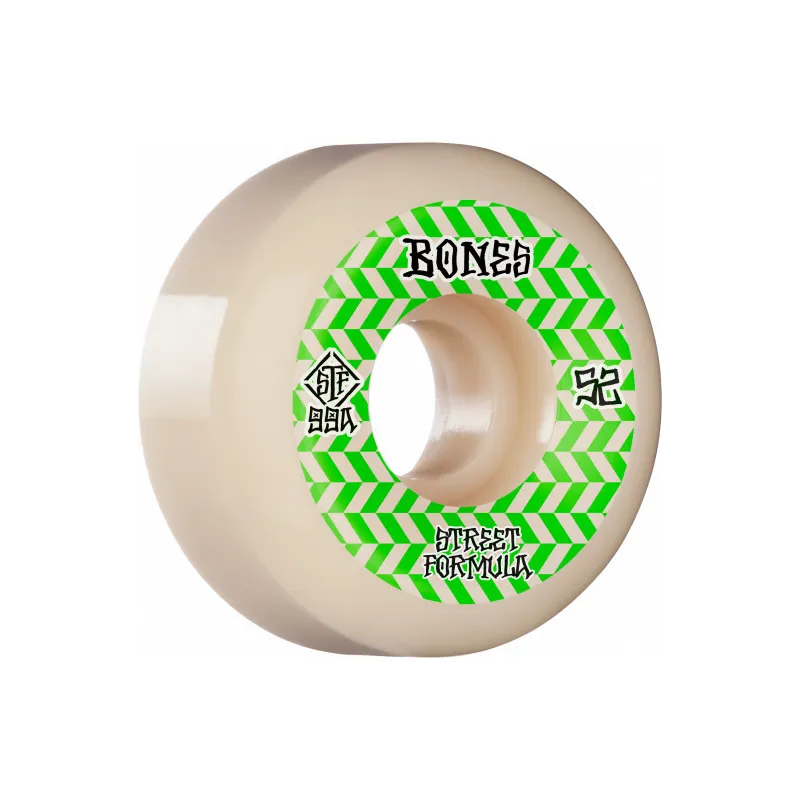 Bones STF Patterns Sidecut 99A 52mm Skateboard Rollen