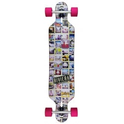 Riviera Mosaic Drop Through - Longboard Deck Only