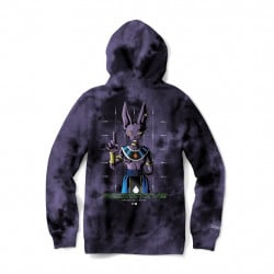 Primitive x Dragon Ball Super Shadow Beerus Washed Hoodie