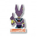 Primitive x Dragon Ball Super Beerus Classic Sticker Clear