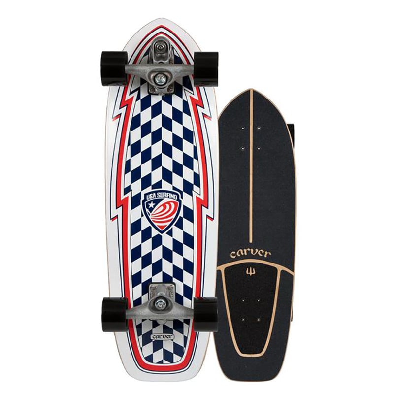 Carver 30.75" USA Booster Surfskate - Complete Carver 30.75" USA Booster Surfskate - Complete