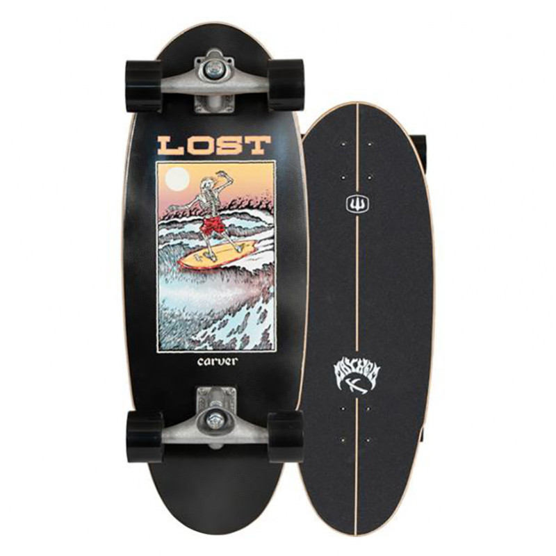 Carver x Lost 28" Beanbag Surfskate - Complete Carver x Lost 28" Beanbag Surfskate - Complete