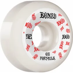 Bones 100's OG Formula Sidecut V5 52mm Skateboard Roues