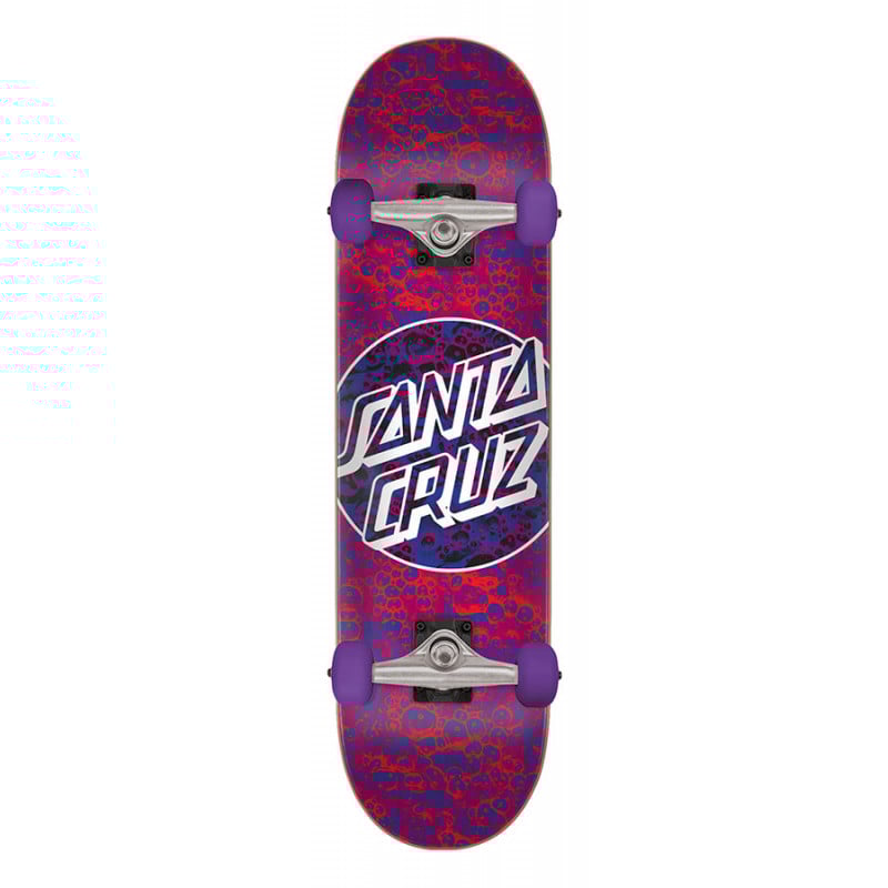 Santa Cruz Foam Dot Purple 7,75" Skateboard Complete Santa Cruz Foam Dot Purple 7,75" Skateboard Complete