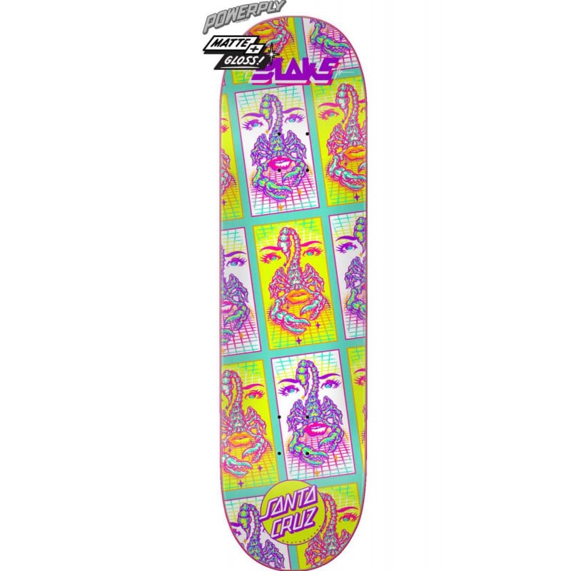 Santa Cruz Johnson Danger Tile Powerply White Purple 8,375" Skateboard Deck Santa Cruz Johnson Danger Tile Powerply White Purple 8,375" Skateboard Deck