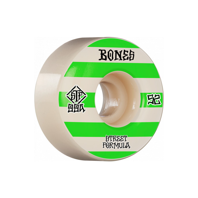 Bones STF Ninety-Nines Patterns Wide 99A 52mm Skateboard Rollen