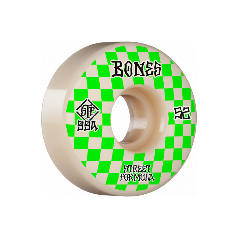 Bones STF Ninety-Nines Patterns Slims 99A 52mm Skateboard Wheels Bones STF Ninety-Nines Patterns Slims 99A 52mm Skateboard Wheels