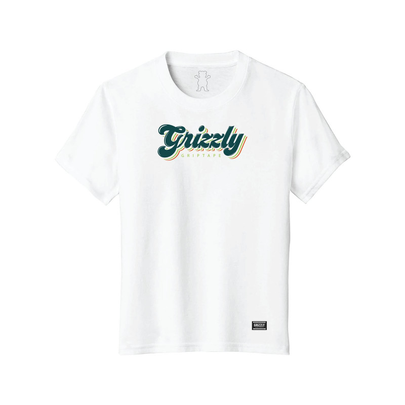 Grizzly Disco Script Cubs Kids T-Shirt