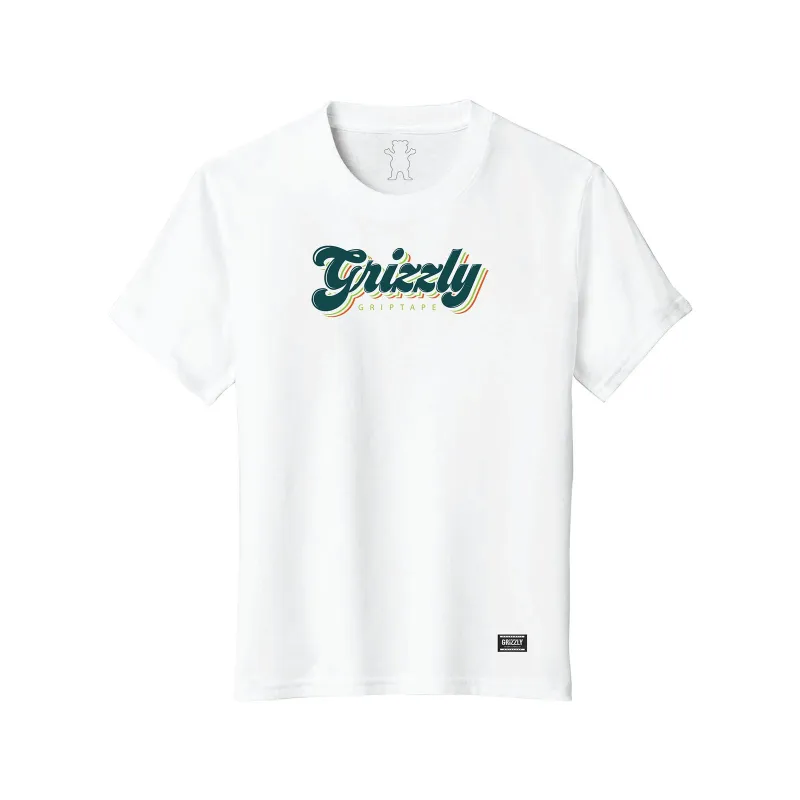 Grizzly Disco Script Cubs Kids T-Shirt